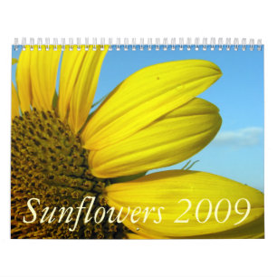 Calendrier Sunflowers 2009