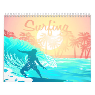Calendrier Sunrise Surfer