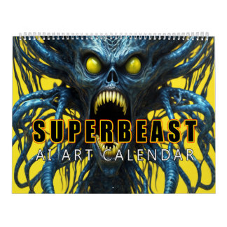Calendrier Superbeast AI Art