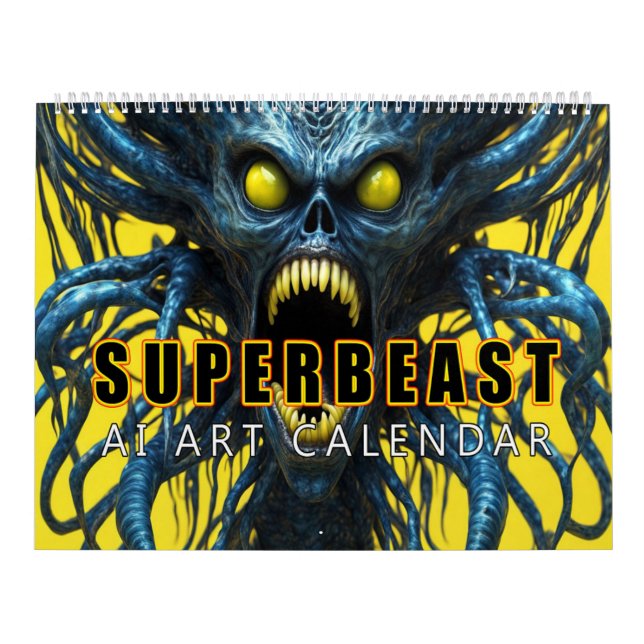 Calendrier Superbeast AI Art (Protection)