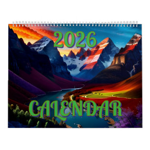 Calendrier Superbes Paysages Extraordinaires Un