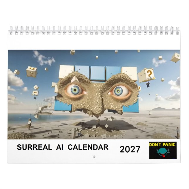 Calendrier Surréaliste  IA (Protection)