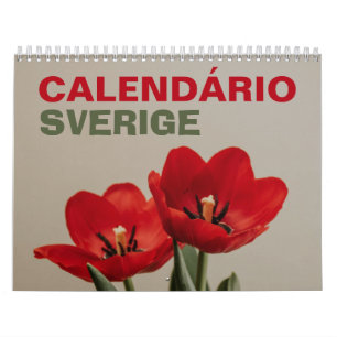 Calendrier Svensk Kalender med Helligdag Sewden 2026