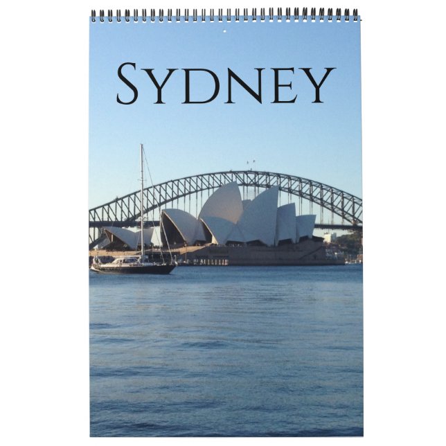 Calendrier sydney voyage (Protection)