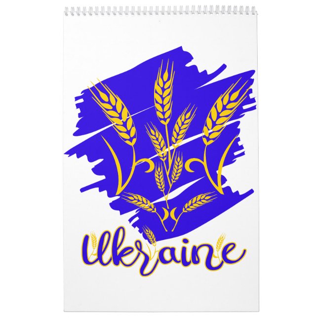 Calendrier Symbole national ukrainien tryzub fait d'oreille d (Protection)