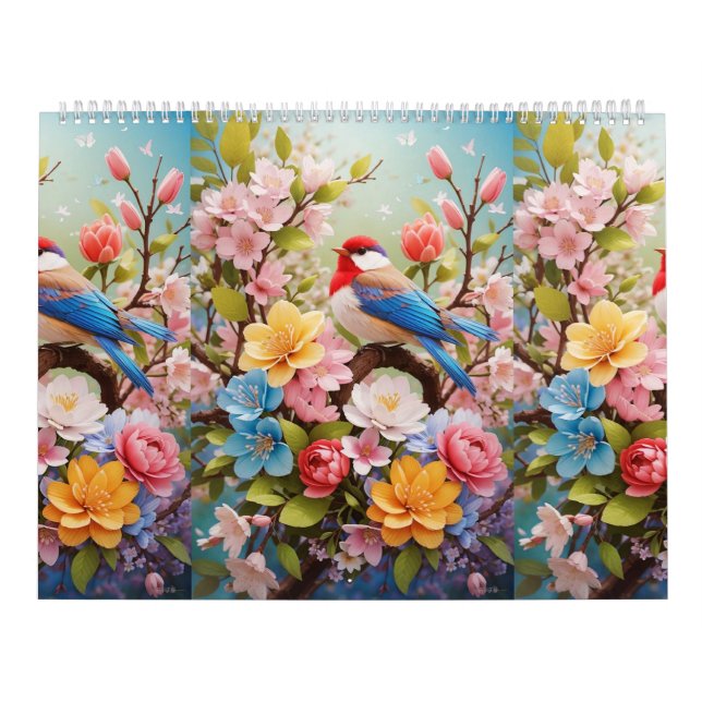 Calendrier "Symphonie de la nature - Un Ode à la sérénité" (Protection)