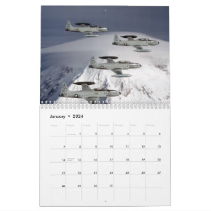 Calendrier T-33 Étoiles de tir