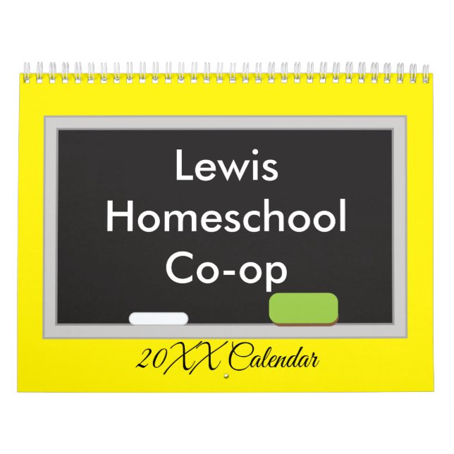 Calendrier Tableau de bord sur l'Arrière - plan jaune (Protection)