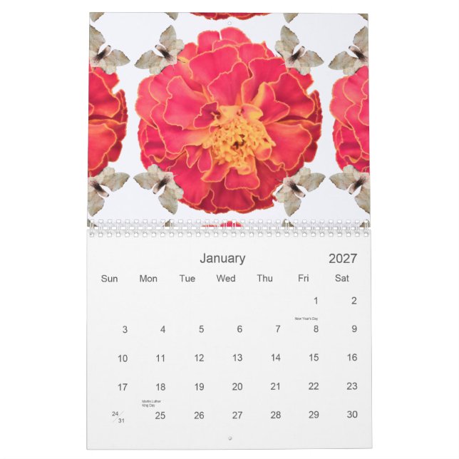Calendrier Tagete-ByRino (Jan 2027)