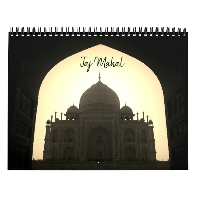 Calendrier taj mahal 18 mois 2026 (Protection)
