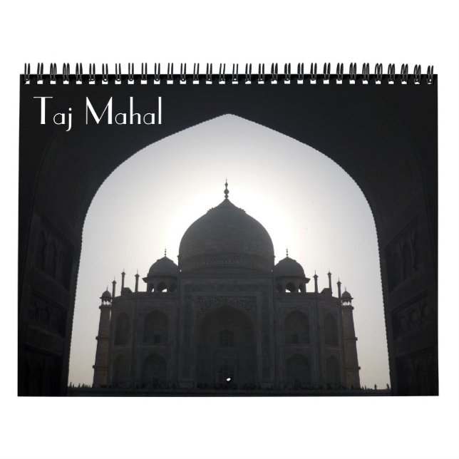 Calendrier Taj Mahal 2026 (Protection)