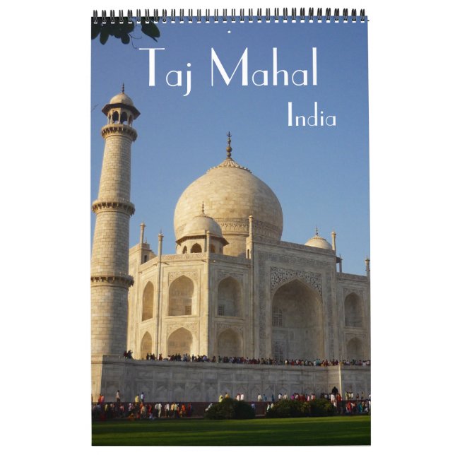 Calendrier Taj Mahal Inde (Protection)