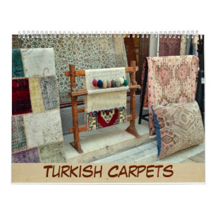 Calendrier Tapis turcs de 12 mois