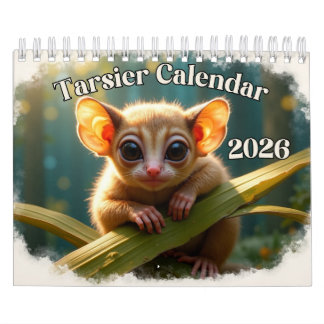 Calendrier Tarsier Calendar 2026