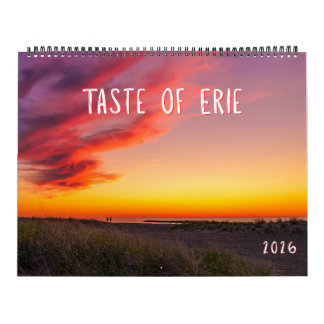 Calendrier Taste of Erie 2026 Landscape Photography Calendar