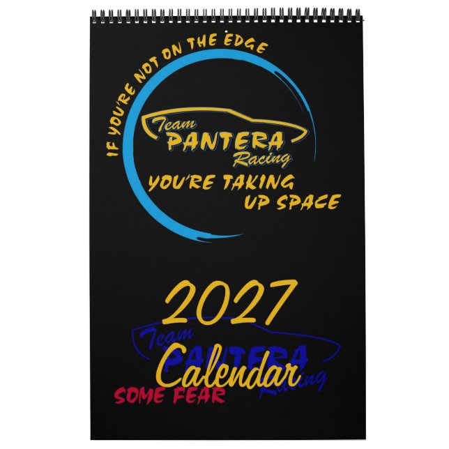 Calendrier Team Pantera Racing - 2027 (Protection)