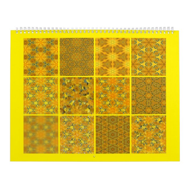 Calendrier Teddy Bear Sunflower (Protection)