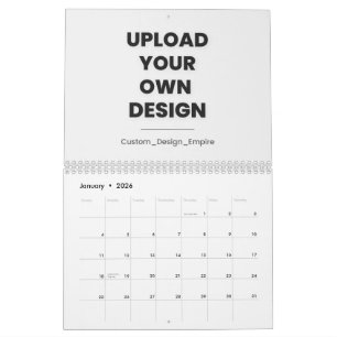 Calendrier Téléchargez votre propre design ici   Modèle perso