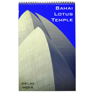 Calendrier temple du lotus delhi