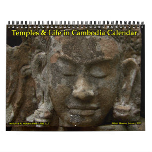Calendrier Temples et vie au Cambodge