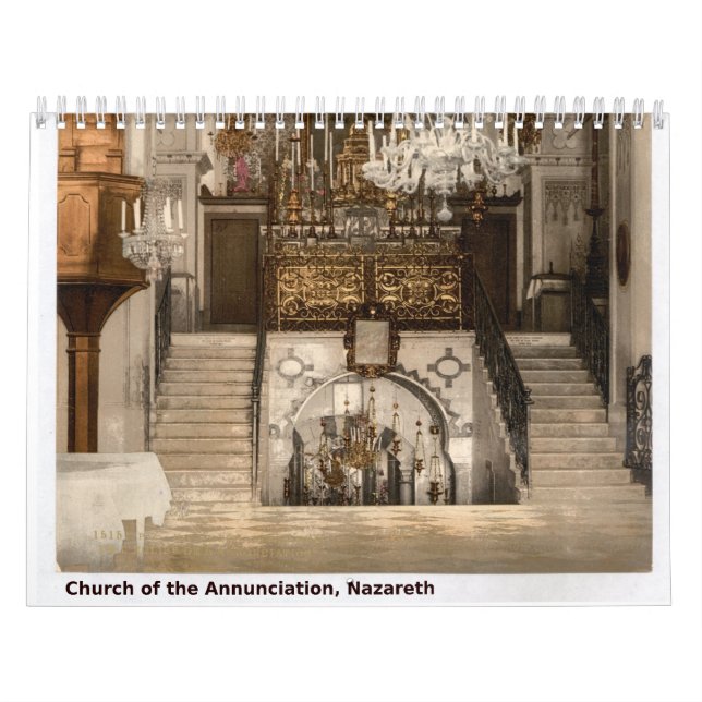 Calendrier Terre Sainte : Jésus Marche Ici Sites S (Protection)