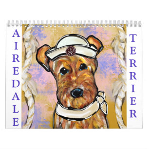 CALENDRIER TERRIER AIREDALE 2026