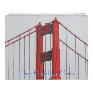 Calendrier The Golden Gate Bridge San Francisco