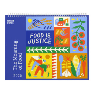 Calendrier The Meaning of Food 2026 Calendar