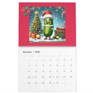 Calendrier Thème de personnage Pickle 2026