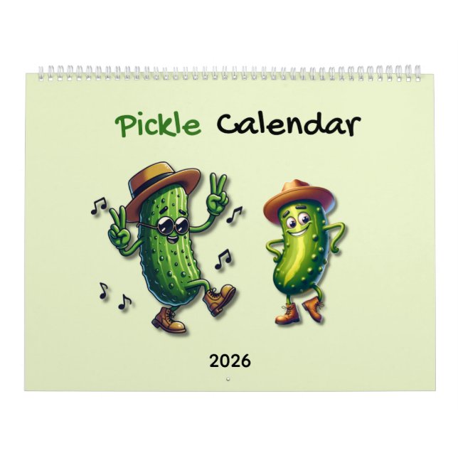 Calendrier Thème de personnage Pickle 2026  (Protection)