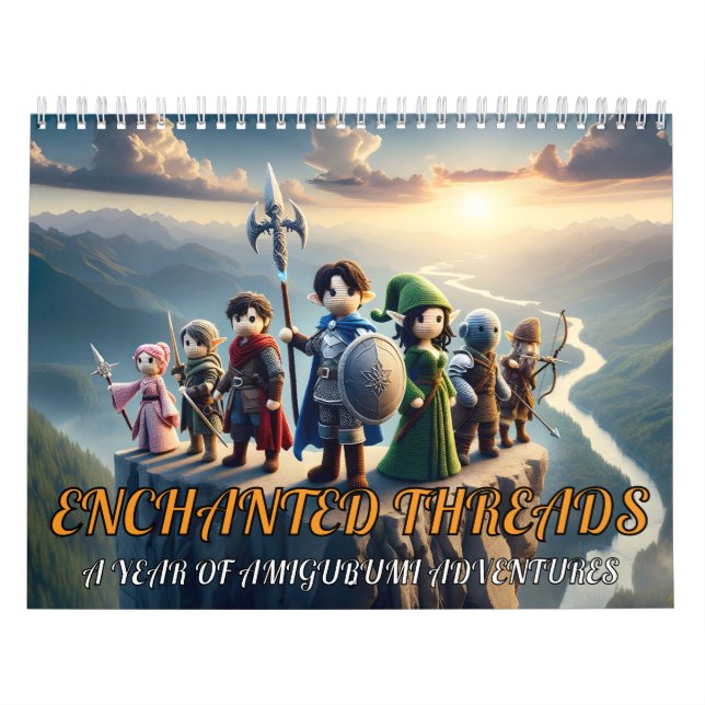 Calendrier Threads enchantés : Une année d'aventures Amigurum (Protection)