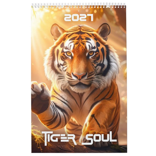 Calendrier TIGER SOUL 2027  (Protection)