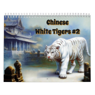 Calendrier Tigres blancs chinois #2