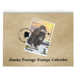 Calendrier Timbres de potage de l'Alaska