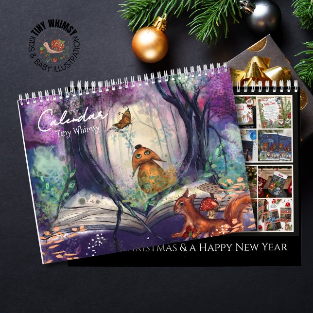 Calendrier Tiny Whimsy - Art Magique & Boisée (Tiny Whimsy Calendar - Magical Art & Woodland)