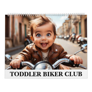 Calendrier Toddler Biker Club Motorcycle Aventure 2026