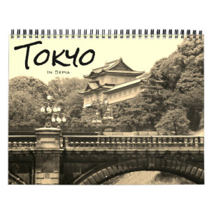 Calendrier tokyo sépia 2027