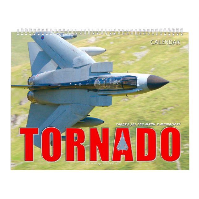 Calendrier TORNADO Merci pour les souvenirs MACH 2! (Protection)
