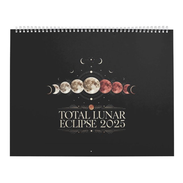 Calendrier Total Lunar Eclipse 2025 Astronomie Nord-Ouest des (Protection)