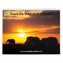 Touch the Wild Africa Calendar 2022