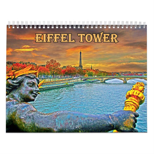 Calendrier TOUR EIFFEL (Protection)