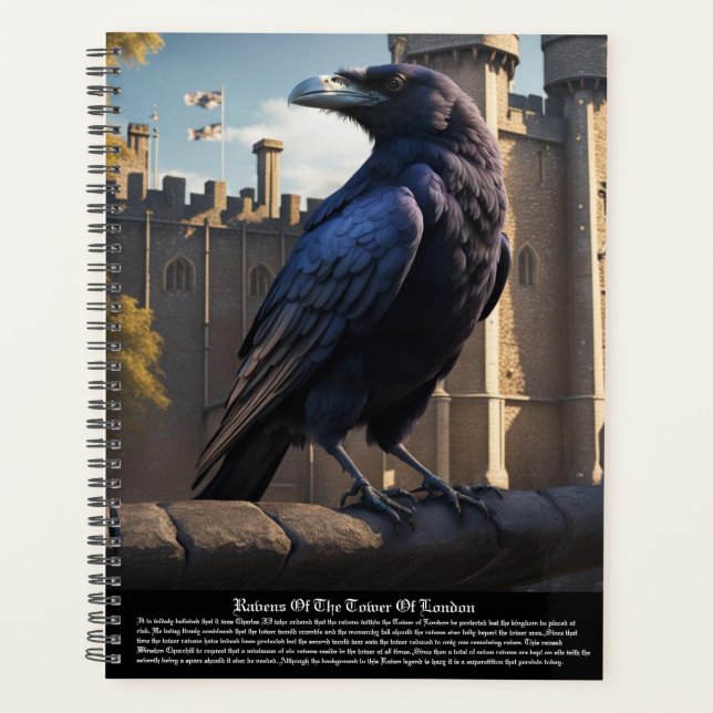 Calendrier Tour Raven de Londres (Devant)