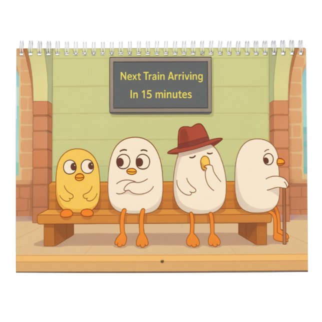 Calendrier Touriste (Dos)