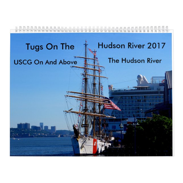 Calendrier Tractions subites sur le fleuve Hudson 2017 (Protection)