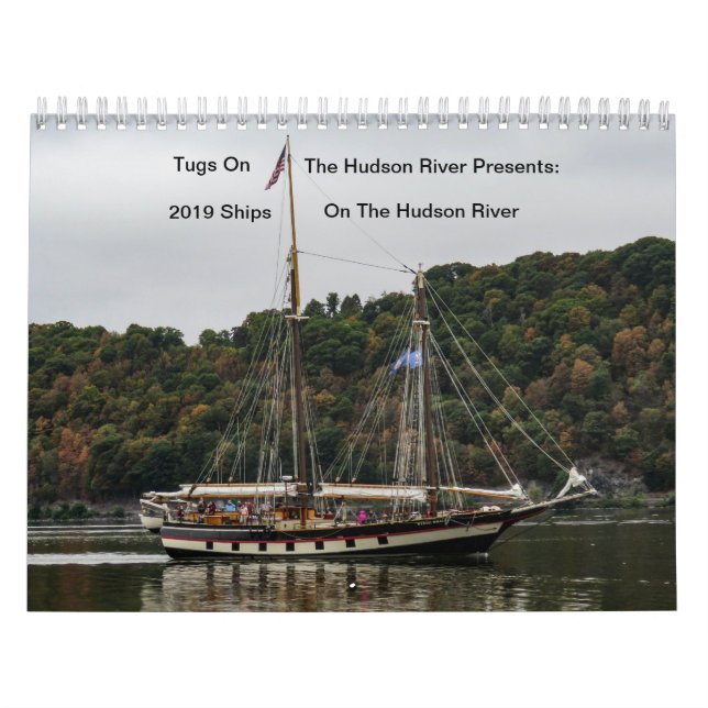 Calendrier Tractions subites sur le fleuve Hudson 2019 (Protection)