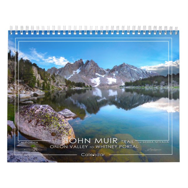 Calendrier Trail John Muir - Onion Valley - Whitney Portal - (Protection)