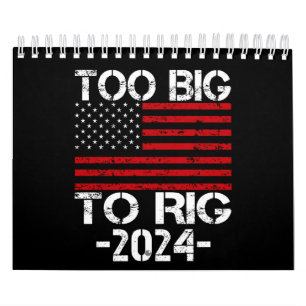 Calendrier Trop gros pour truquer les élections de 2024