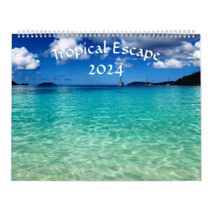 Calendrier Tropical Escape 2024