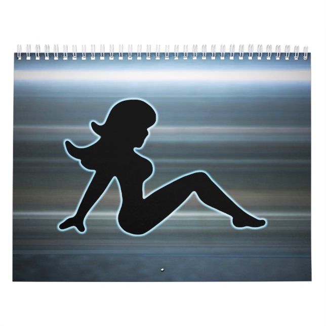 Calendrier Trucker Girl on Metal (Protection)