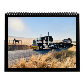 Calendrier Trucking Out West Calendar